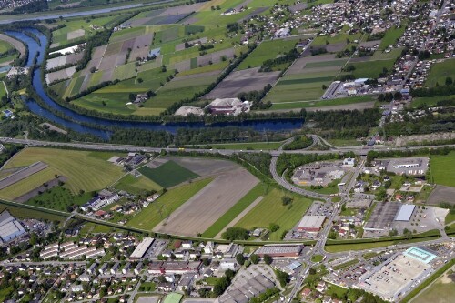 [Hohenems - Alter Rhein, Rheinauen, A14, Zollamt Hohenems]