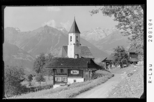 [Innerberg mit Blick in den Rhätikon]