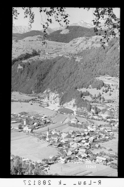 Ried im Oberinntal / Tirol mit Furgler 3007 m