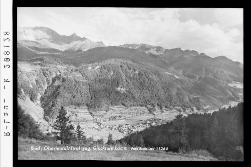 Ried im Oberinntal / Tirol gegen Glockturmkamm