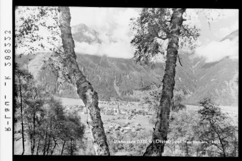 Umhausen 1036 m im Ötztal / Tirol