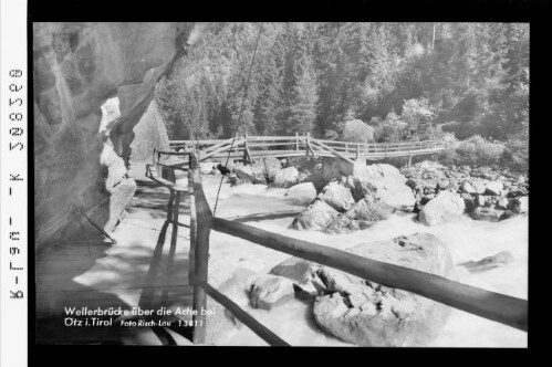 Wellerbrücke über die Ache bei Ötz in Tirol