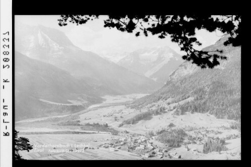 Vorderhornbach im Lechtal / Tirol