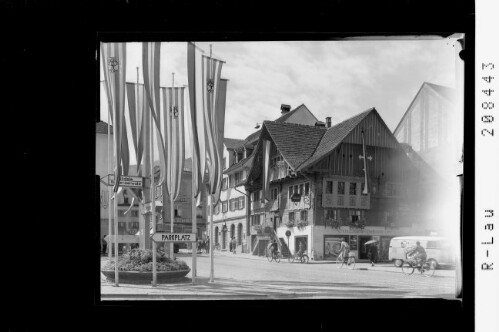 Dornbirn, Marktplatz und Rotes Haus