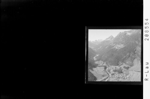 Vorderhornbach mit Hochvogel : [Vorderhornbach im Lechtal mit Grossem Wilden und Hochvogel]