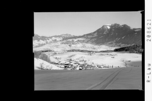 Schwarzenberg im Bregenzerwald : [Schwarzenberg im Bregenzerwald mit Niedere]