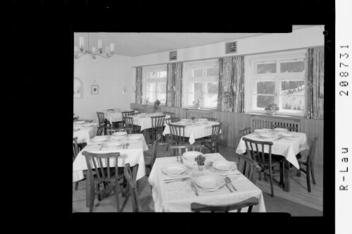 [St.Jakob am Arlberg / Gasthaus Friedheim / Speisesaal]