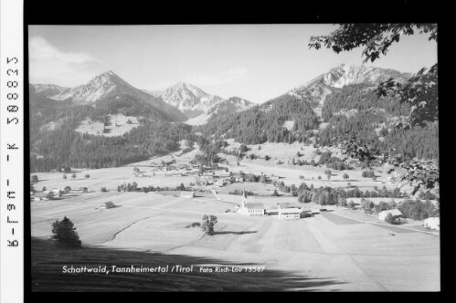 Schattwald, Tannheimertal, Tirol : [Schattwald im Tannheimertal gegen Ponten und Bschiesser]