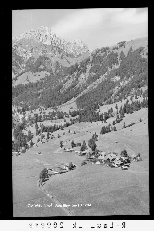 Gaicht, Tirol : [Gaicht gegen Kellenspitze]