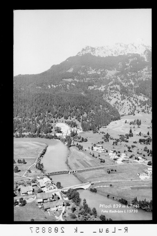 Pflach 839 m in Tirol : [Unterletzen gegen Säuling]