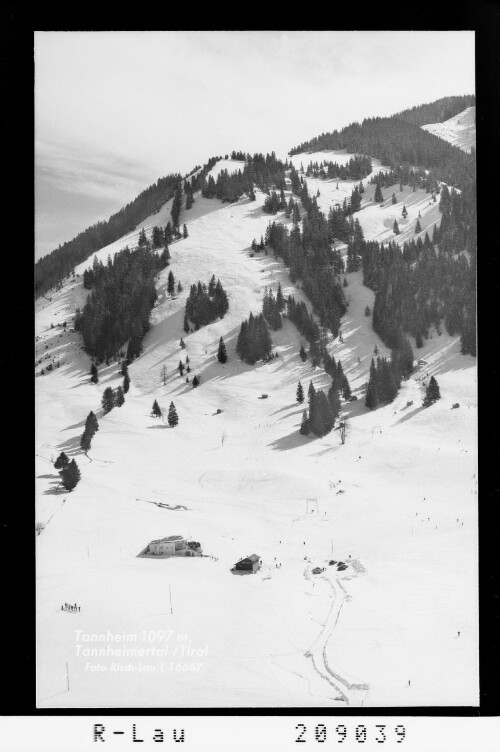 Tannheim 1097 m, Tannheimertal / Tirol : [Skigebiet Tannheim]
