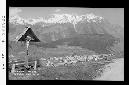 Nauders in Tirol gegen Mondingruppe : [Nauders gegen Piz Malmurainza und Piz Mundin]