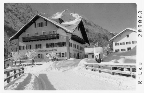 Gasthaus Pension Bären, Holzgau im Lechtal / Tirol : [Gasthof zum Bären in Holzgau im Lechtal gegen Pimig / Tirol]