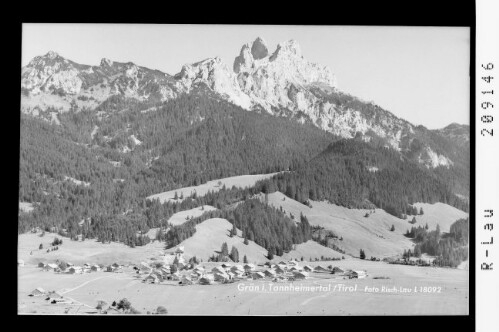 Grän im Tannheimertal / Tirol : [Grän mit Gimpel und Rote Flüh]
