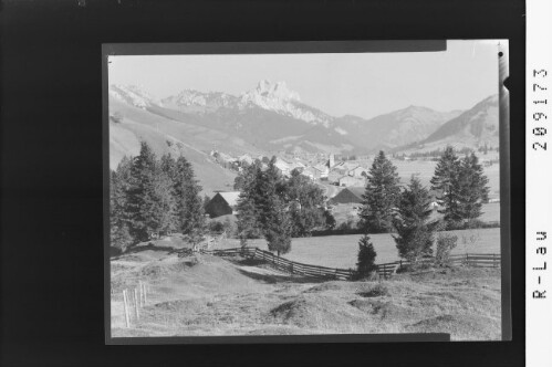 Zöblen im Tannheimertal / Tirol : [Zöblen im Tannheimertal mit Gimpel und Rote Flüh]