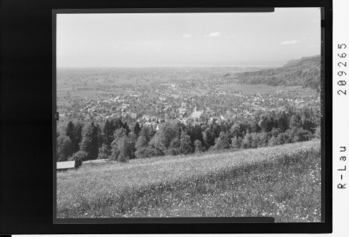 [Blick auf Schwarzach und Bodensee]