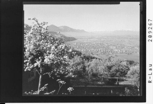 [Blick auf Schwarzach und Dornbirn]