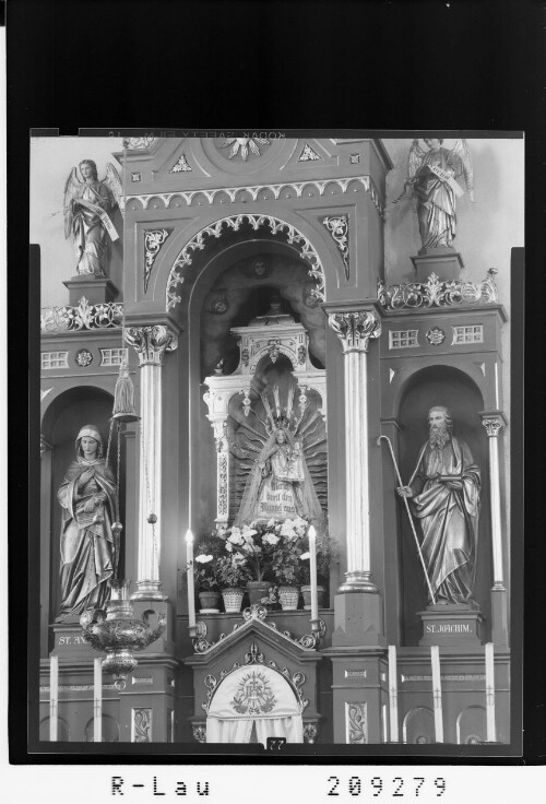 Bildstein / Vorarlberg : [Gnadenaltar in der Wallfahrtskirche Bildstein]