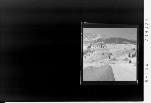 Zöblen, Tannheimertal / Tirol, Rohnenlift : [Zöblen im Tannheimertal / Ronenlift mit Ronenspitze und Ponten]