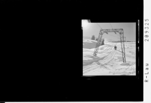 Zöblen, Tannheimertal / Tirol, Rohnenlift : [Zöblen im Tannheimertal / Ronenlift mit Ronenspitze]