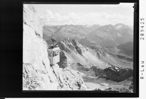 [Blick von der Valluga gegen die Schindlerspitze und Verwallgruppe]