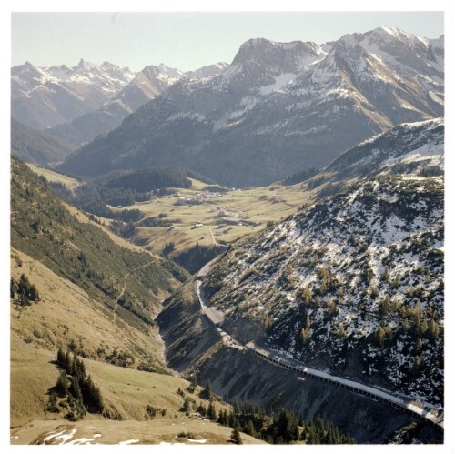 Holzbodentunnel - Warth, Hochkrummbach (Flug)