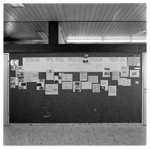 Ausstellung - Geschichte Hauptschule Röthis