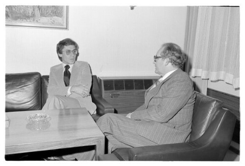 Vernon D. Penner, amerikanischer Konsul bei Landeshauptmann Herbert Keßler