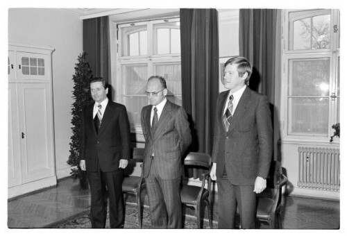 Direktorendekrete: Fink, Zech, Tschegg (Landeshauptmann)