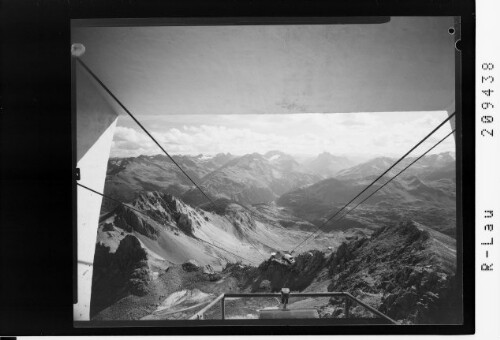 [Blick von der Valluga in die Verwallgruppe]