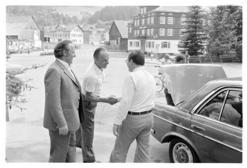 Landesrat Gasser, Gemeindebesuch in Alberschwende