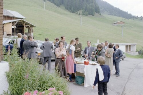 Kirchschläger, Besuch Lech und Zug am Arlberg