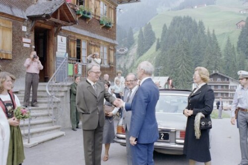 Kirchschläger, Besuch Schröcken