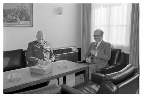 Oberst Materno zu Besuch bei Landeshauptmann