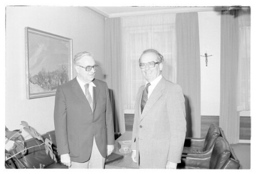 Rechnungshofpräsident Broesigke bei Landeshauptmann