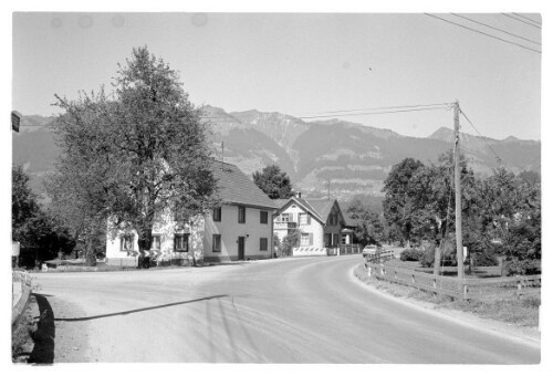 Ludesch Straßenkreuzung
