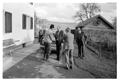 Landesrat Blank, Gemeindebesuch in Übersaxen