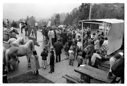 Landtagsexkursion Großes Walsertal, Protest-Demonstration