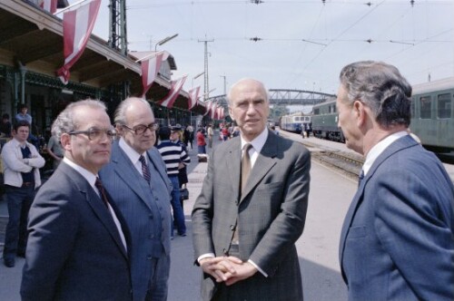 Kirchschläger Besuch, Abreise