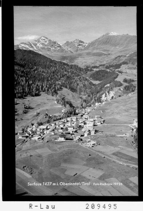 [Serfaus 1427 m im Oberinntal / Tirol]