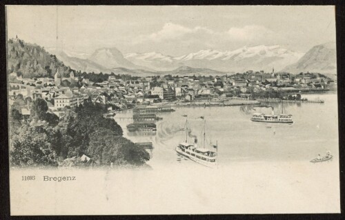 Bregenz : [Correspondenz-Karte An ... in ...]