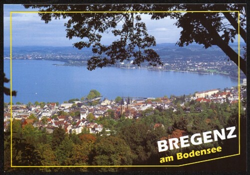 Bregenz am Bodensee : [Sommer - Freizeit - Erlebnis im schönen Bregenz am Bodensee mit Blick auf Lochau, Vorarlberg - Austria ...]