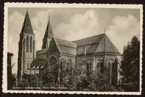 Bregenz a. Bodensee. Herz-Jesu-Kirche