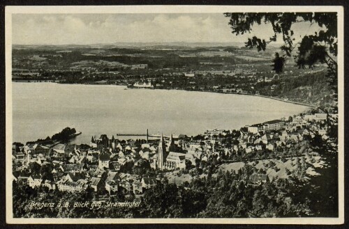 Bregenz a. B. Blick geg. Strandhotel