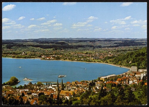 [Bregenz am Bodensee] : [Blick gegen Lochau ...]