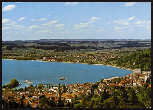 [Bregenz am Bodensee] : [Blick gegen Lochau ...]