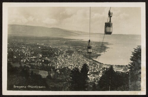 Bregenz - Pfänderbahn