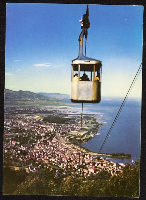 [Bregenz] : [Pfänderbahn mit Bregenz am Bodensee ...]