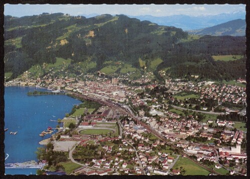 [Bregenz am Bodensee] : [Fliegeraufnahme ...]