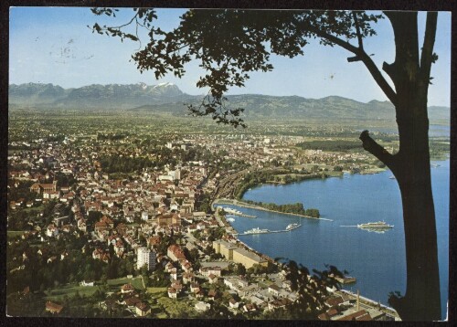 [Bregenz] : [Bregenz am Bodensee gegen Säntis ...]